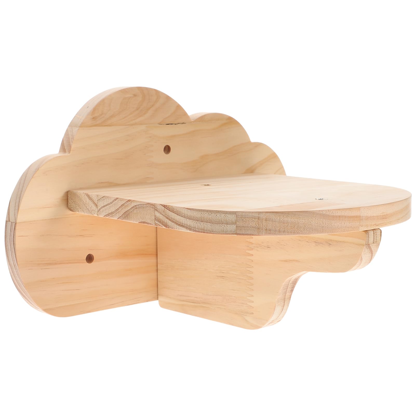 Étagère de jeu pour rongeurs et accessoires de cage en bois