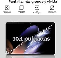 Vista 4 de Tableta 10 pulgadas Android 15 Tablets, 12GB RAM 64GB ROM 1TB Expand, procesador Quad-Core, pantalla táctil LCD 1280x800, WiFi 5, cámara dual, Negro