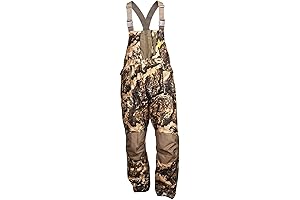 HOT SHOT Men’s Elite Camo Hunting Bib: Waterproof, Insulated Hunting Coveralls for Men