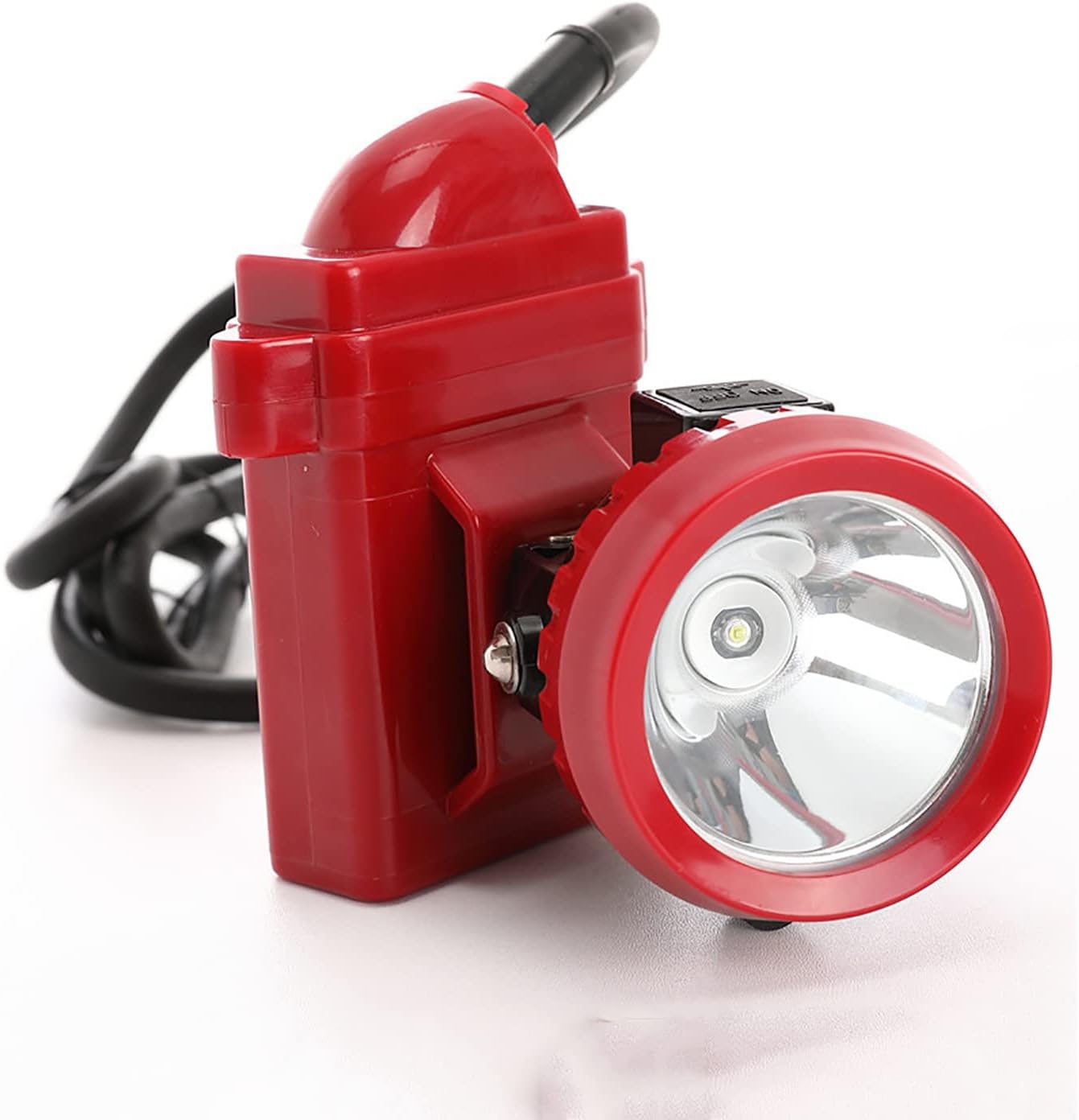 High Brightness Mining Lamp 10W Waterproof Explosion-Proof LED Headlight Rechargeable Miner Safety Cap Light for Camping Diving Fishing,12000mah