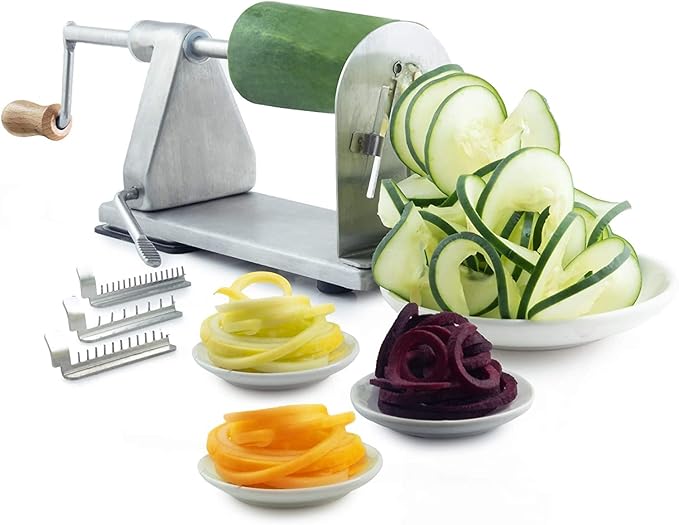 POP Design Stainless Steel Vegetable Spiralizer, Commercial