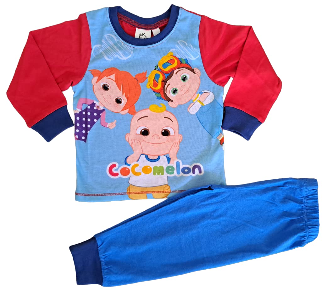 CoComelon Boys Pyjamas Ages 12 Months - 4 Years (12-18 Months) Multicolor