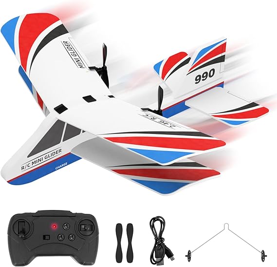 uleway Avion Rechargeable,2,4 GHz Avion avec Gyroscope