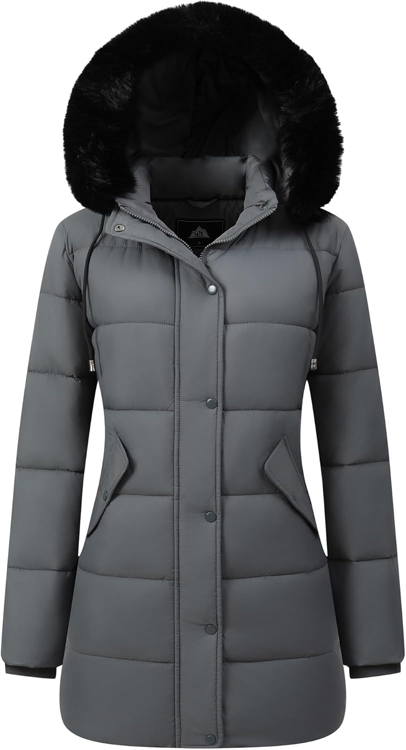 Women’s Warm Winter Coat Waterproof Long Puffer Jacket Thickened Down Jacket
