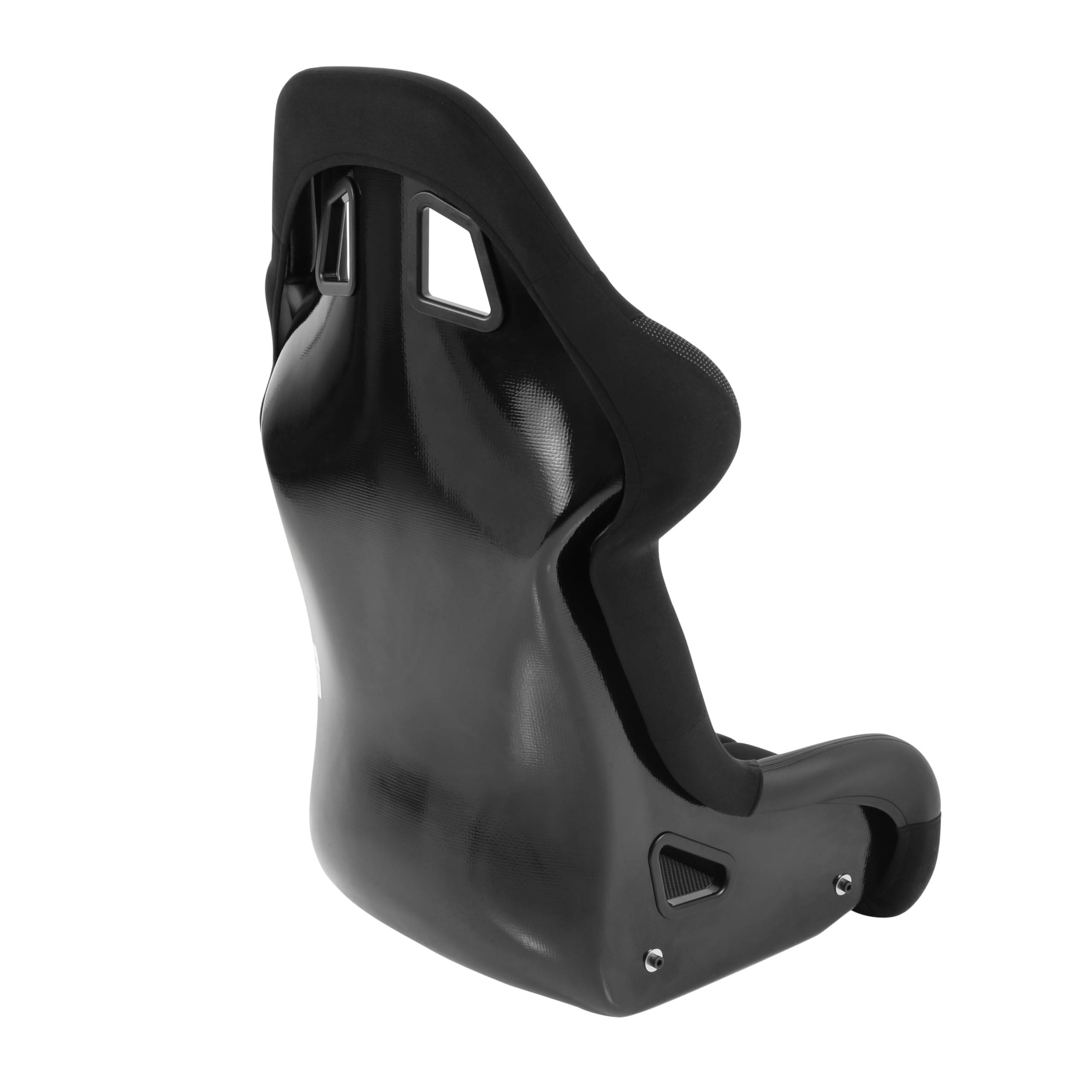 RaceQuip 96886689RQP Seat Non-Reclining FIA 17in Harness Openings Fiberglass Black Fabric product thumbnail 5
