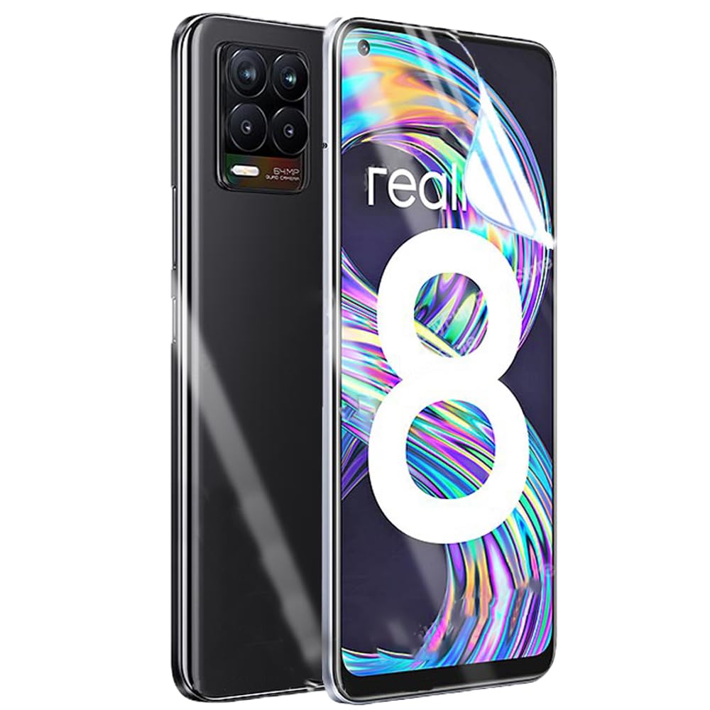 Pellicola Idrogel Per Oppo Realme 8 In Silicone Gel Protezione - Foto 4