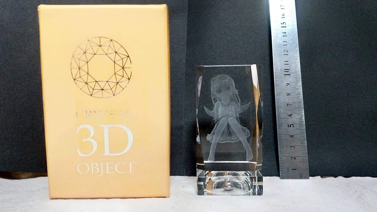 3Dクリスタルオブジェクト 戦場ヶ原ひたぎ 忍野忍 Amazon.co.jp: 3Dクリスタル 化物語 物語シリーズ 3Dクリスタル