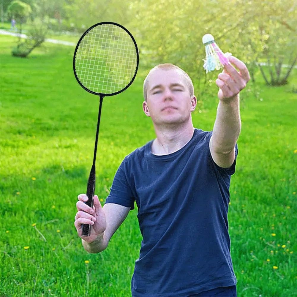 Player Badminton Racket Set | Backyard Games Alloy Rackets Badminton Rackets With Carrying Bag