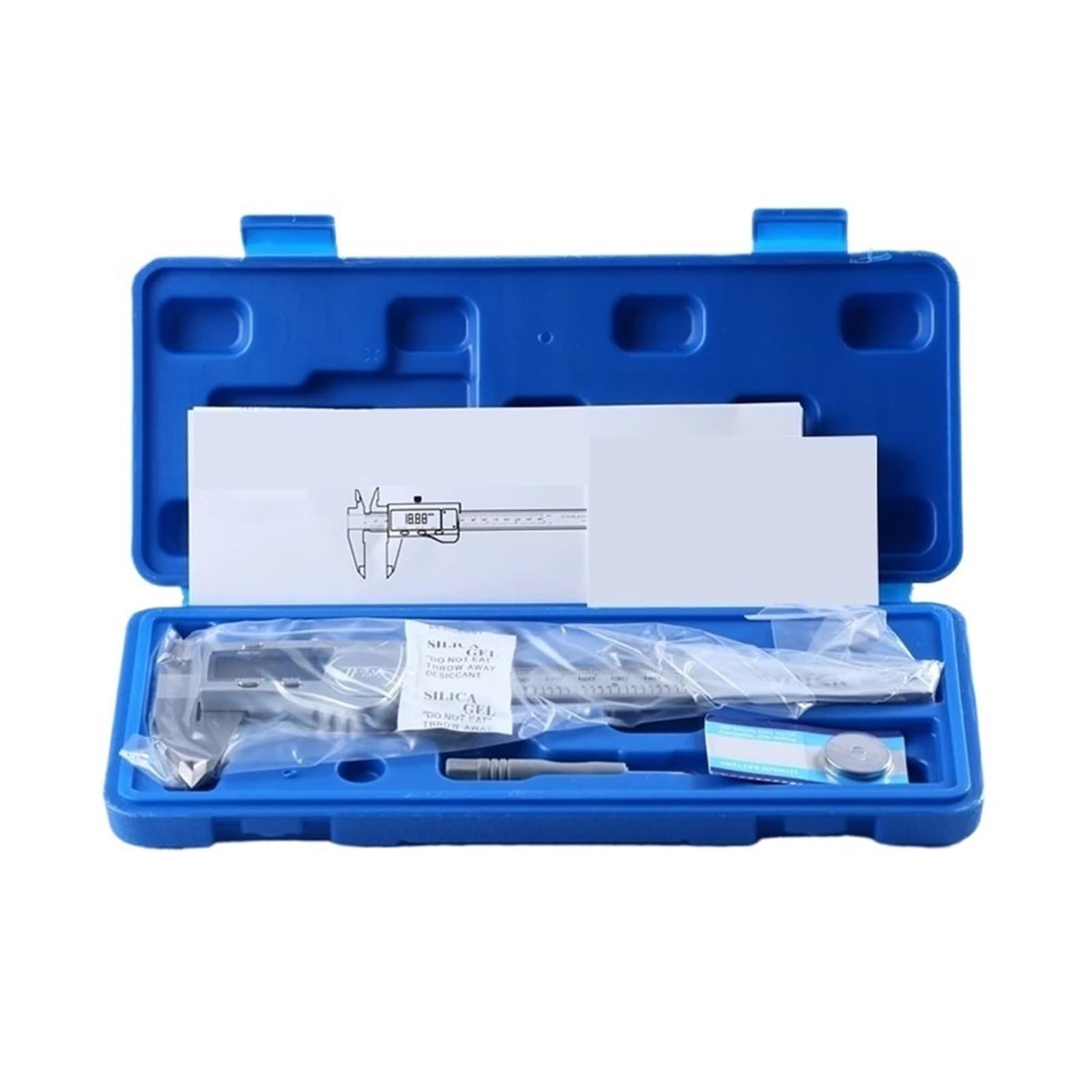 BDAYEK Vernier calipers 150MM Stainless Steel Electronic Digital Vernier Calipers 6" IP54 Waterproof Industrial Caliper Measuring Ruler 0.01mm