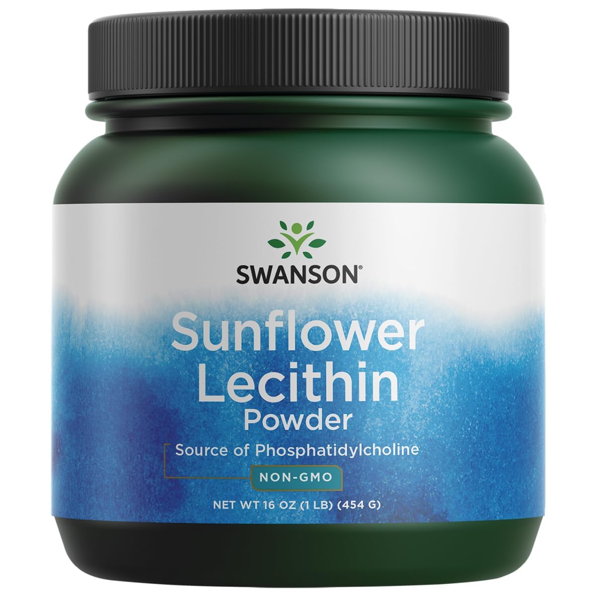 Swanson Sunflower Lecithin Powder, 16 oz (1 lb / 454 g) 16 Ounce (Pack of 1)