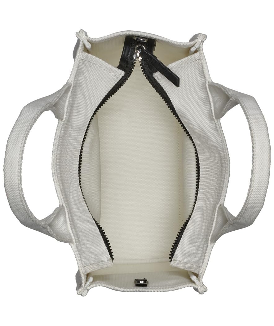 DKNY Women's Hadlee Medium Tote, White, Blanco