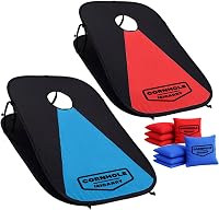 Original Cup Cornhole Spiel 90x60 cm - 2 tábla + 8 zsák szett kültéri játék - Cornhole Izicarry 1