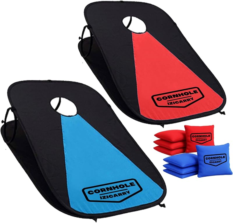 Original Cup Cornhole Spiel 90x60 cm - 2 tábla + 8 zsák szett kültéri játék - Cornhole Izicarry