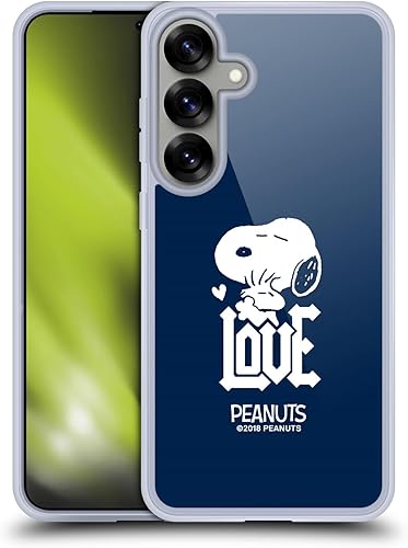 Vista 301 de Head Case Designs Officially Licensed Peanuts Woodstock Insignia Rock Tees Gel Case [Military Grade Protection] Compatible with Samsung Galaxy S22+