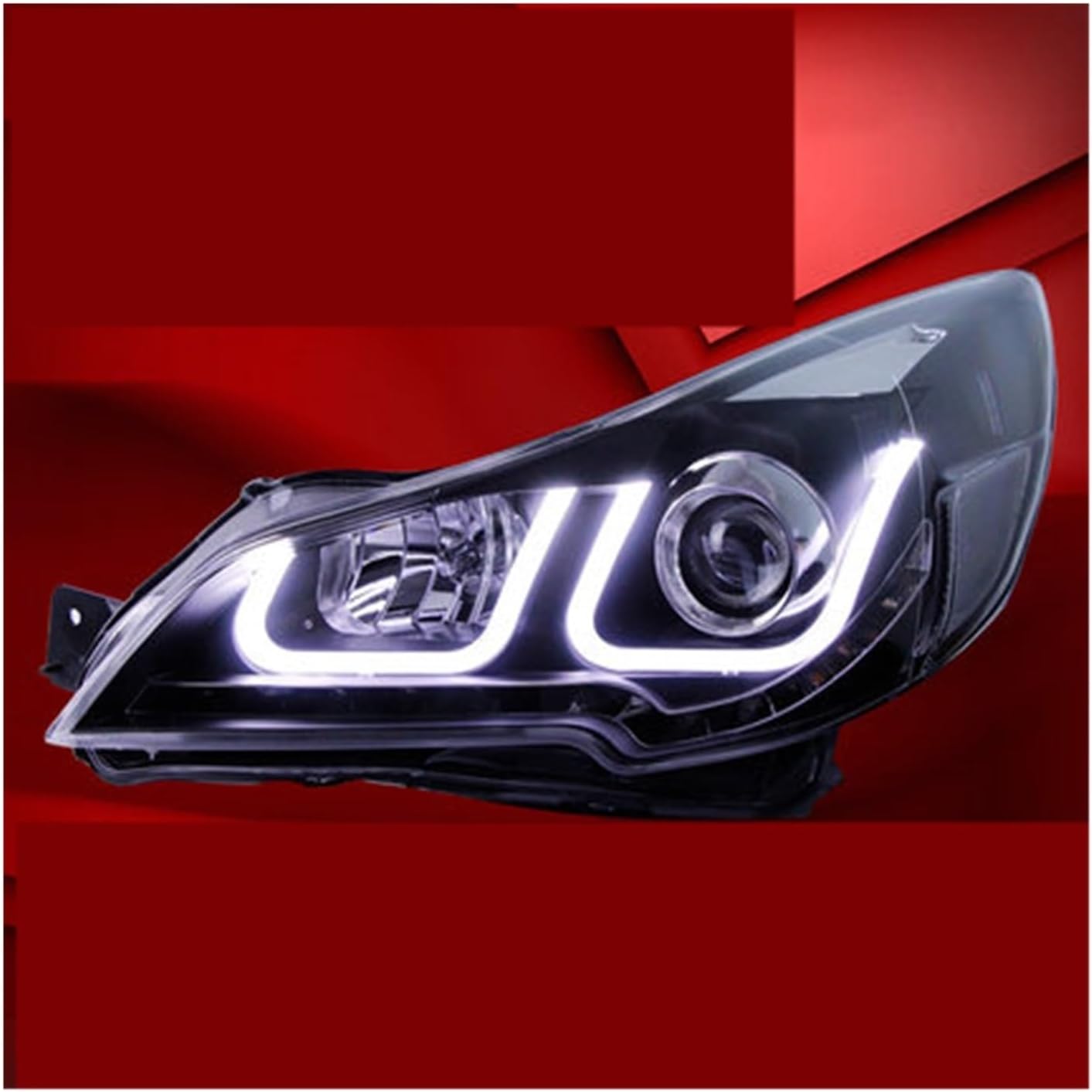 Led Headlight Assembly DRL Daytime Running Driving Lamp Car Accessories Accessoire Voiture Compatible With SUBARU 2010-14