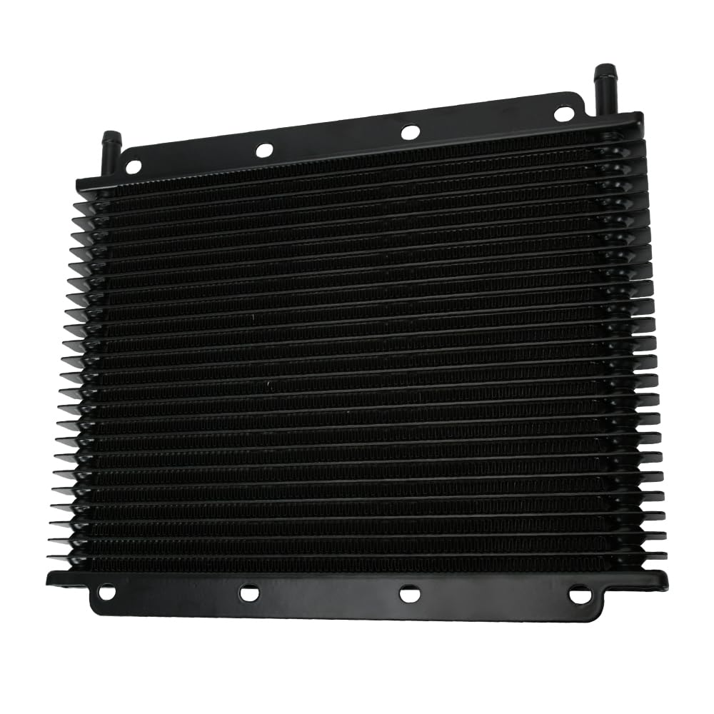 Enfriador de aceite de transmisión automática universal de aluminio, radiador refrigerado por aceite de 14/25/32 filas Radiador Enfriador de Aceite(25ROWS)