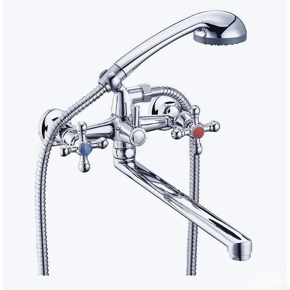 para grifo para ducha Pared Cobre Mezclador Baño Frío Caliente