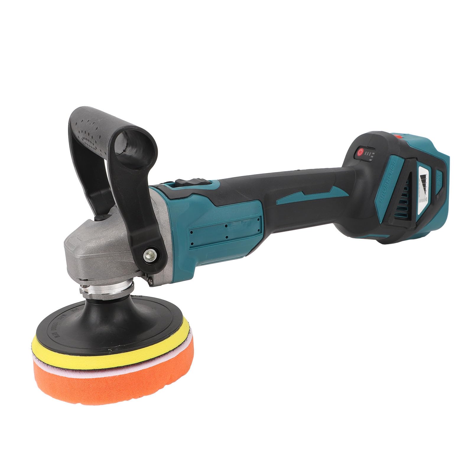 Cordless Buffer Polisher 6 Speed with Clear LCD Display, Ergonomic Design for Lithium Ion Battery