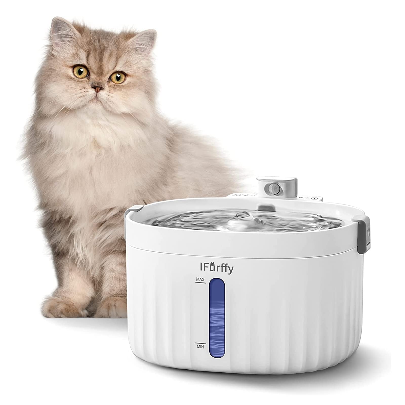 Fontaine À Eau Pour Chat, Usb 2L Ultra Silencieuse Automatique Pour