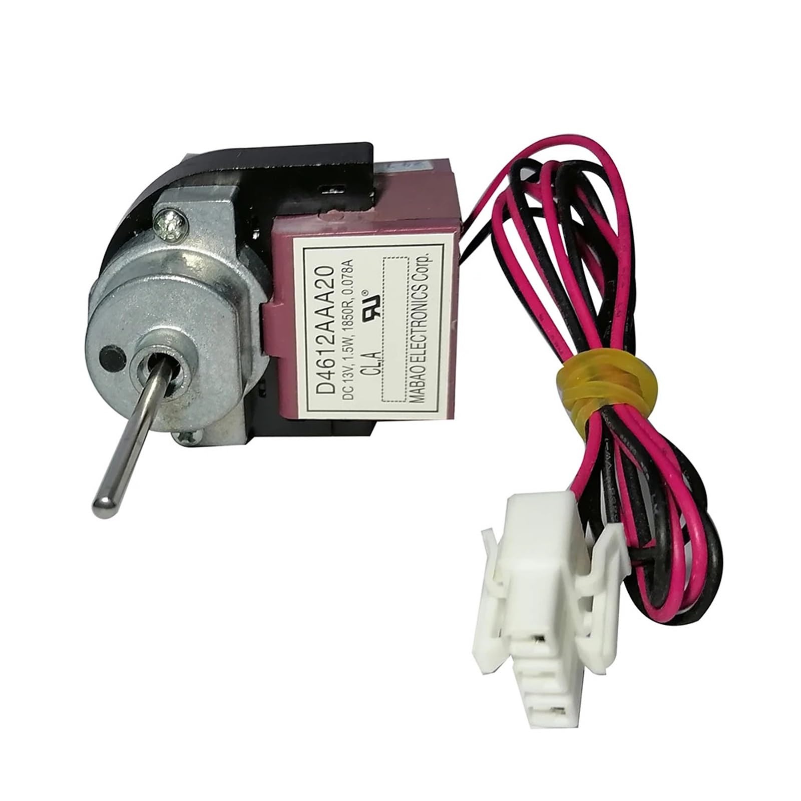 HSMQUBDBX D4612AAA20 Refrigerator Fan Electronic Starter DC 13V 1.5W 1850RPM 0.078A Fridge Electronic Starter Freezer Evaporator Fan Electronic Starter