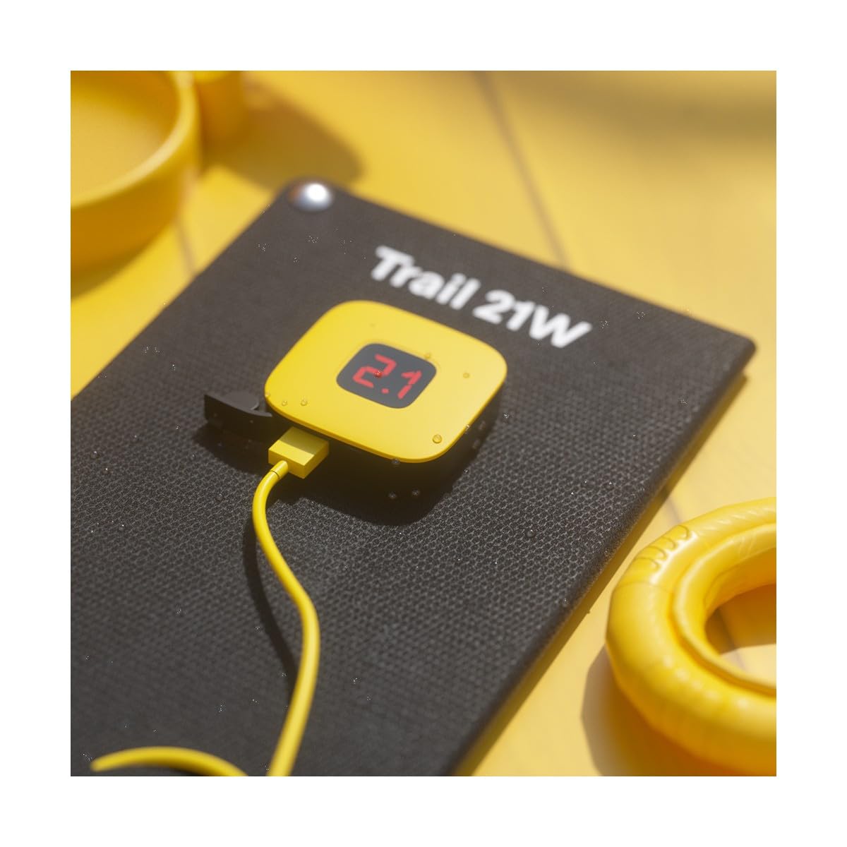 Xmoove - Panel solar Trail plegable y ligero, 21 W, compatible con baterías externas