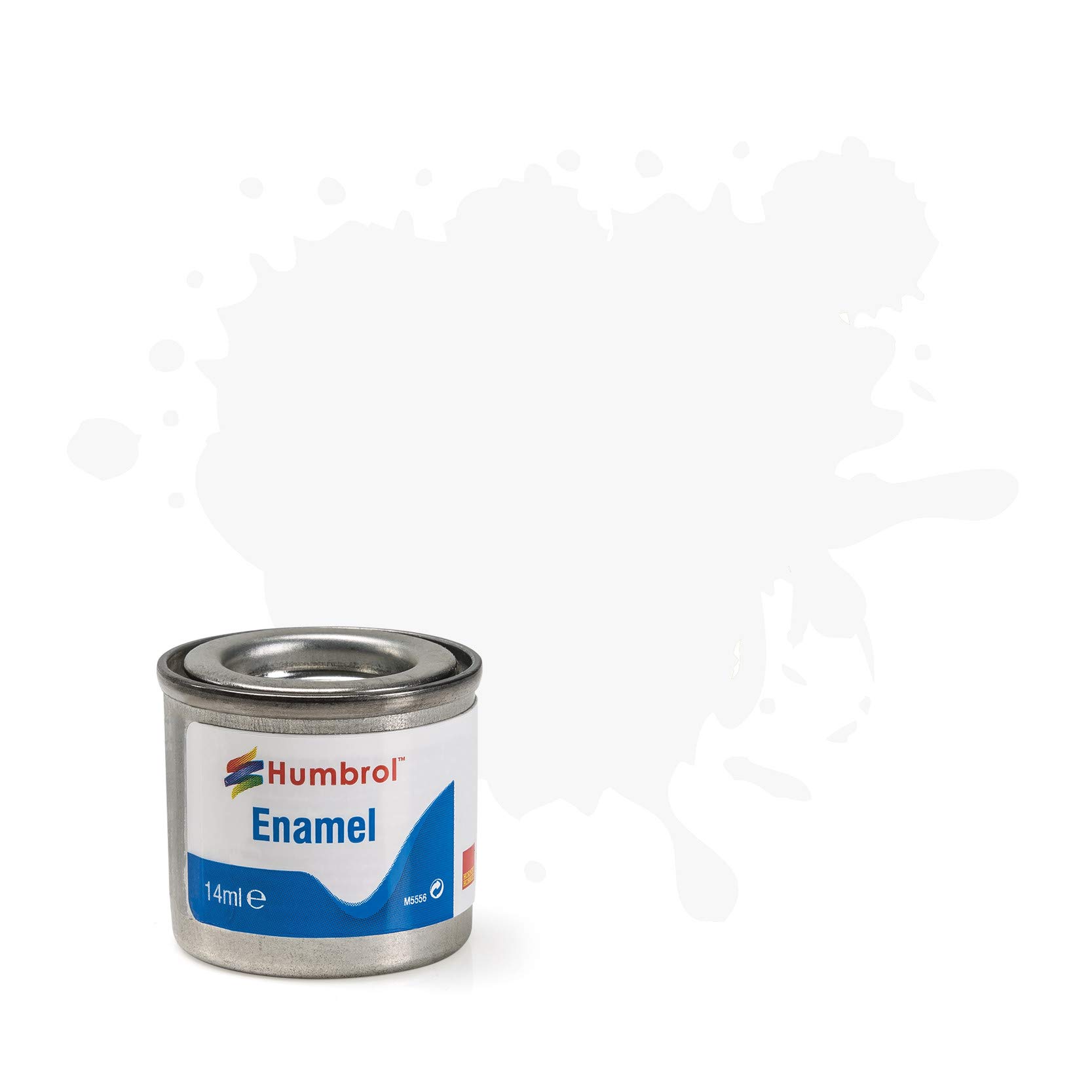 Humbrol AA0240 14ml No. 1 Tinlet Enamel Paint 22 (White Gloss)