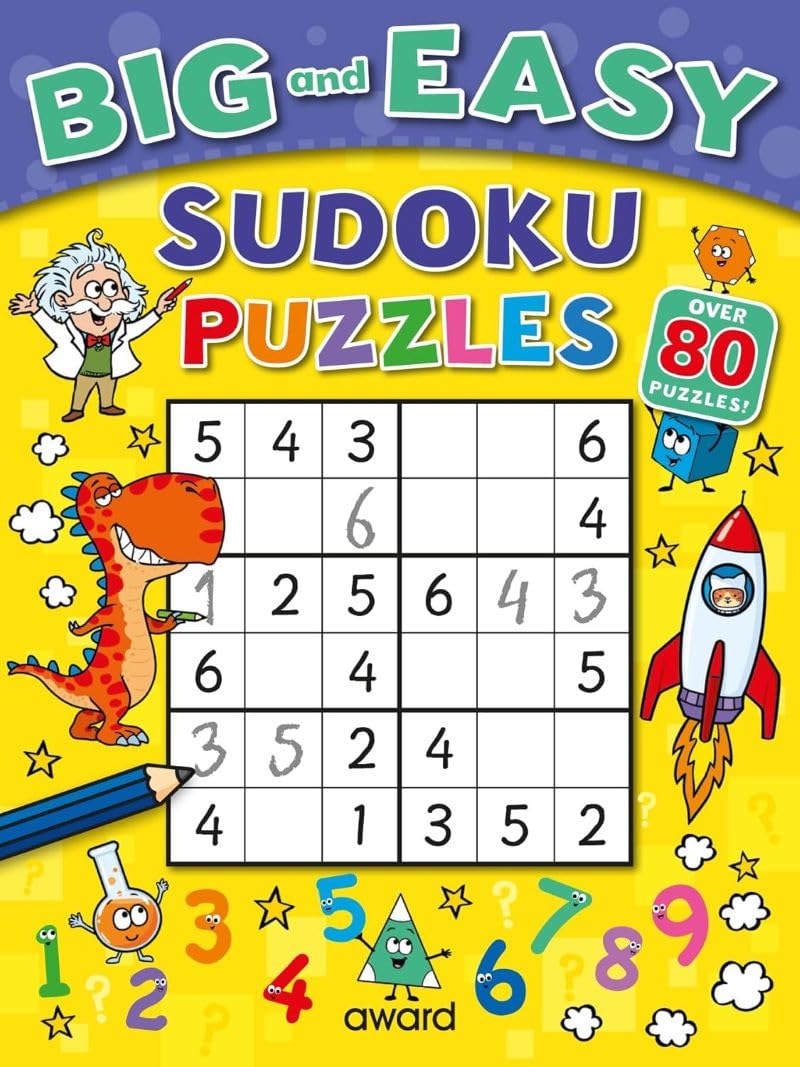 Big and Easy Sudoku Puzzles (Big and Easy Activity Books)