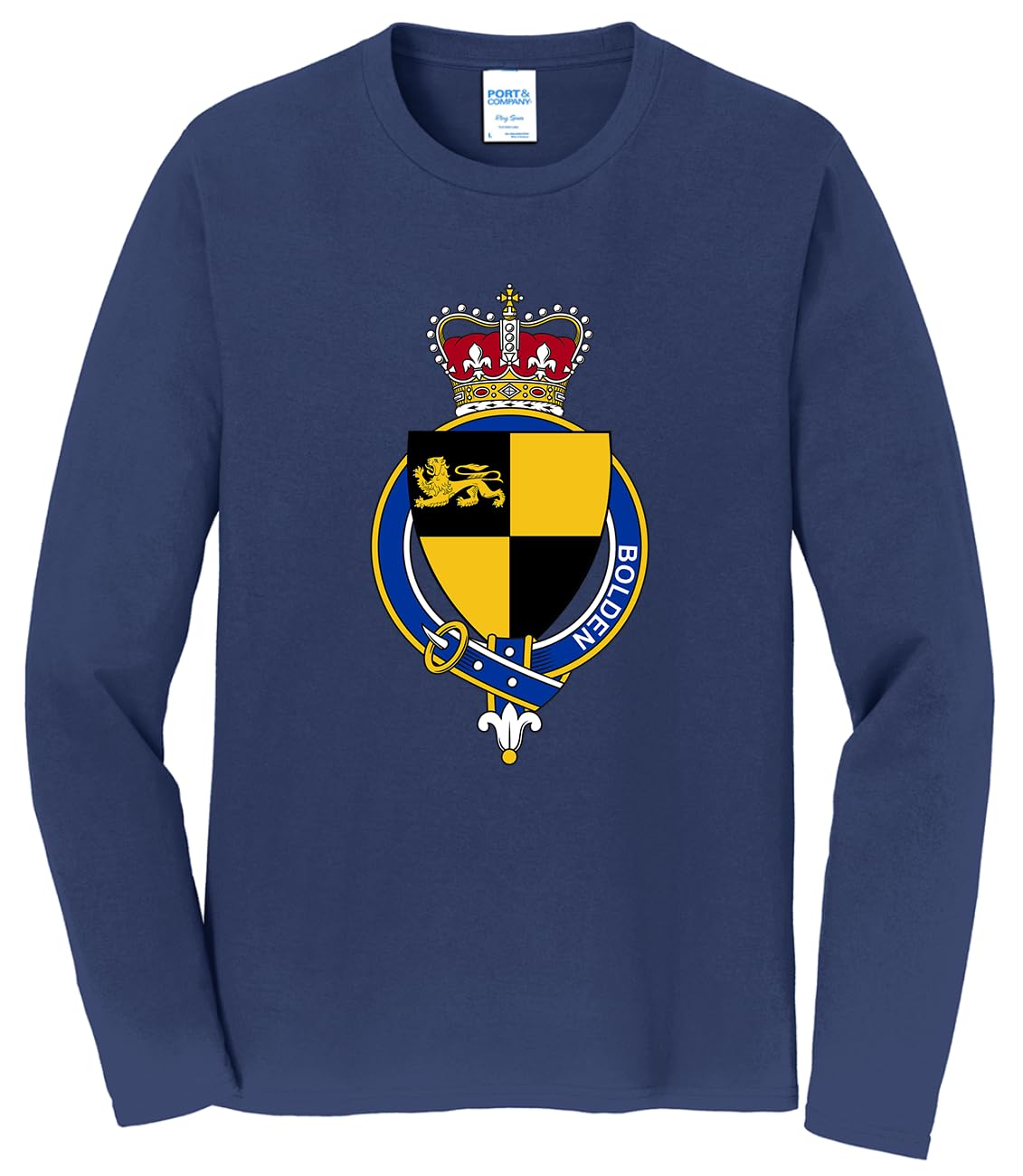 Men's English Garter Family Bolden Long Sleeve T-Shirt