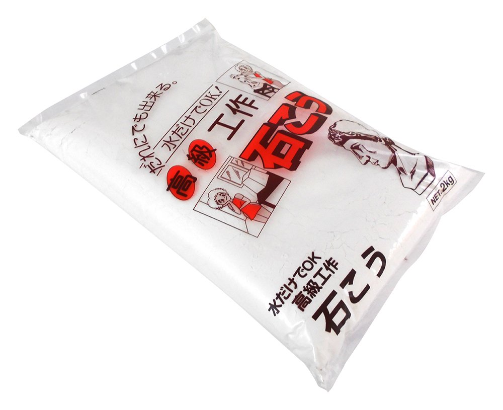 Amazon | 家庭化学 石こう ホワイト 2kg | セメント