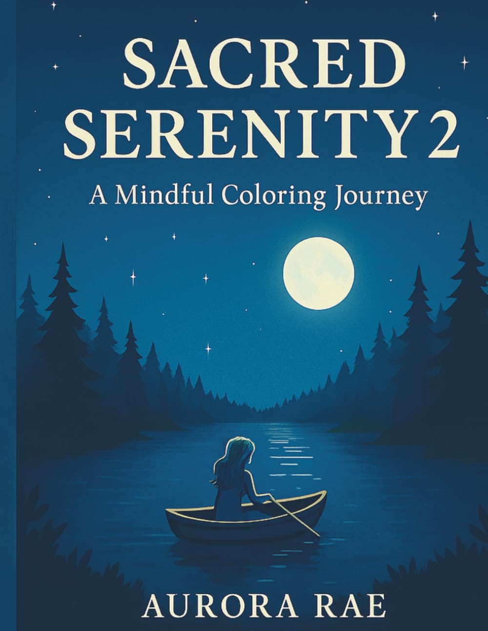 Sacred Serenity 2 A Mindful Colouring Journey: Relaxing Adult Colouring Book with Mandalas, Nature Scenes & Mindfulness Art