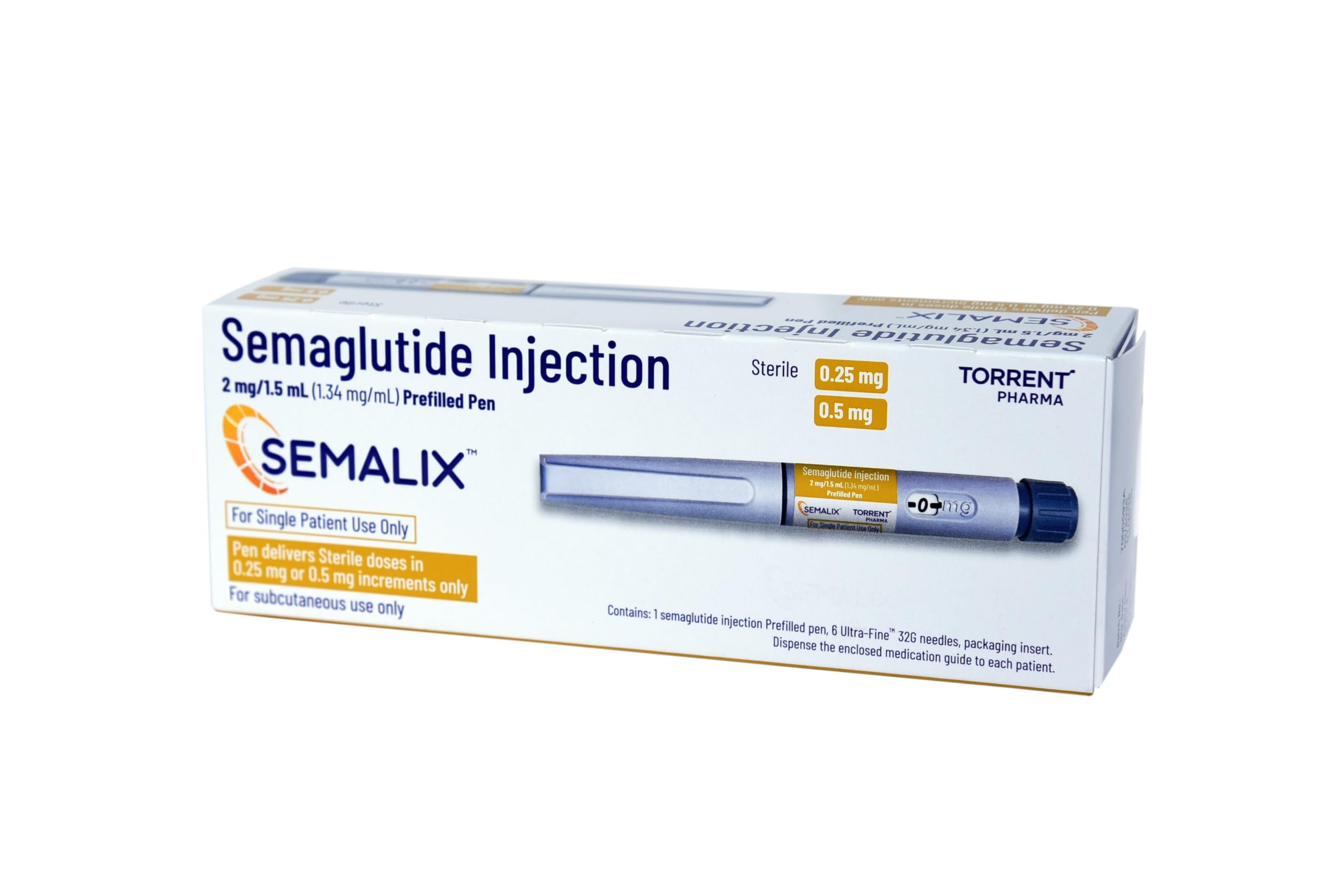 semaglutide 2mg/ml Ozempic® (semaglutide) GLP-1 RA for Type 2 Diabetes Ozempic® (semaglutide) injection 0.5 mg,