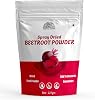 Beetroot Powder 227g- | Premium Beet Root Juice Powder 8 Ounces, | 100% Pure Raw Red Beetroot Superfood for Drinks, Juice, Recipes| Vegan, Non GMO, Gluten Free.