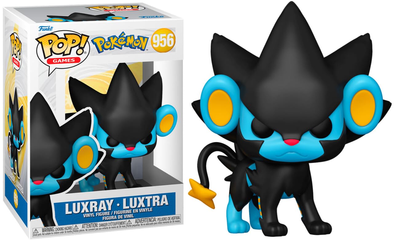 Funko Pop! Games: Pokemon - Luxray - Collectable Vinyl Figure - Gift Idea - Official Products - Toys for Children and Adults - Video Games Fans