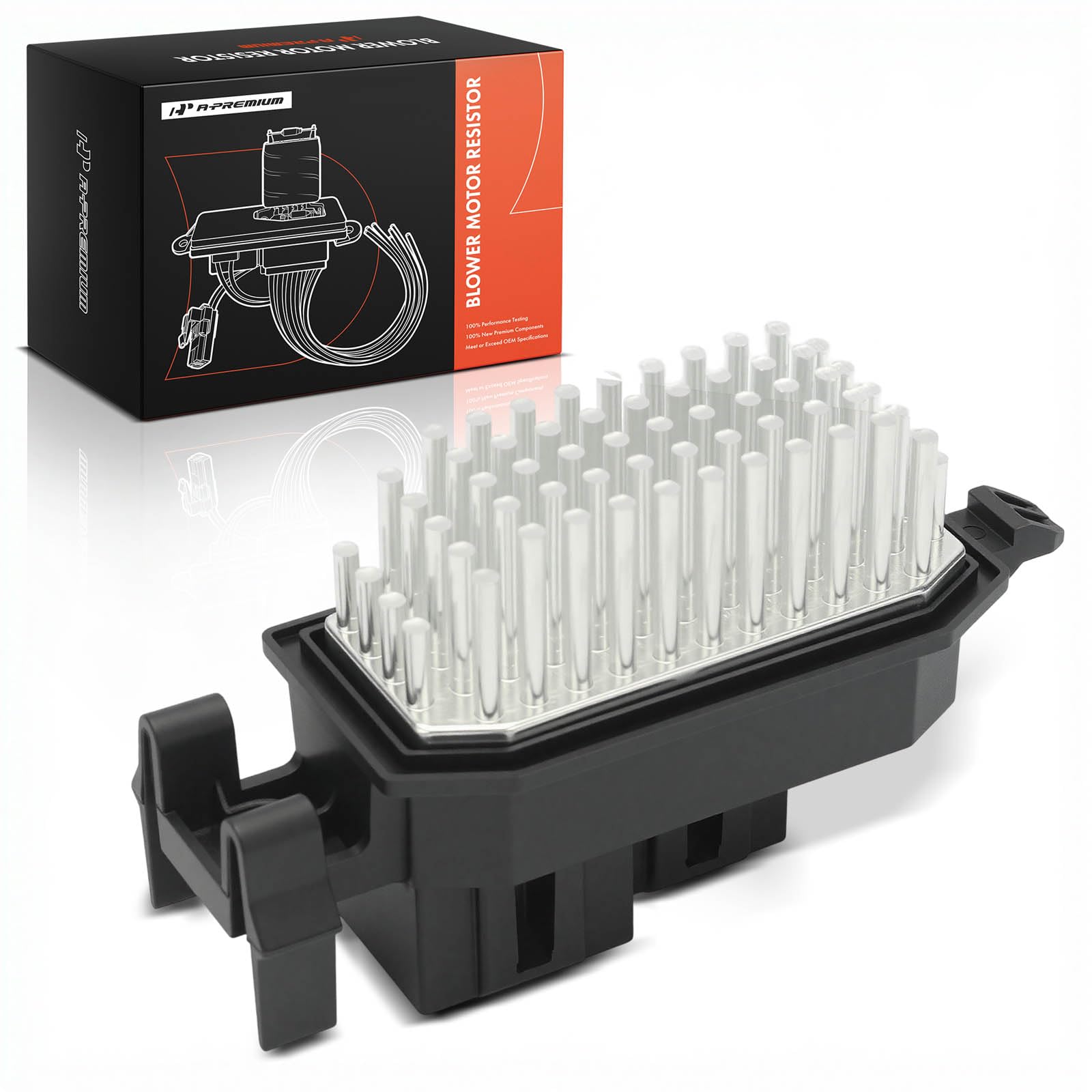 A-Premium Front HVAC Blower Motor Resistor Compatible with Dodge