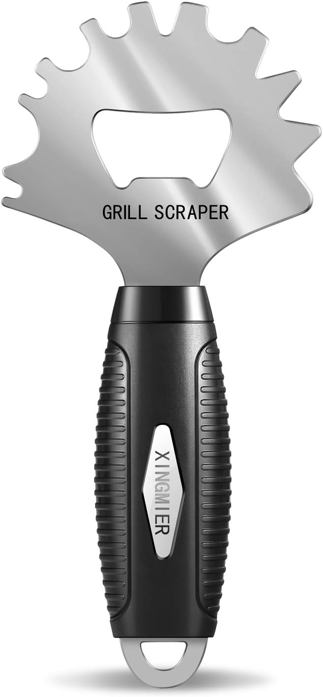 XIANGMIER Stainless Steel BBQ Grill Scraper Grill Grate