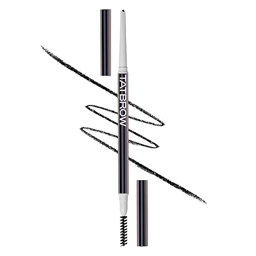 TatBrow Lápiz de cejas original PREMIER Micro Point  Maquillaje de cejas para cejas más completas, lápiz de cejas preciso e impermeable para cejas