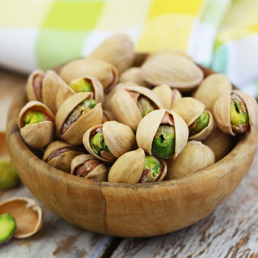 Vitalesia Pistazien 2500g | geröstet & gesalzen | Kalifornische Pistazienkerne mit Schale | Frischebeutel wiederverschließbar | ohne Zusätze | Premium-Qualität | vegan