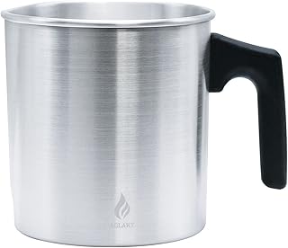 Candle Wax Melting Pot, 1.2L, Aluminum Candle Making Pouring Pot Holds Up to 2 Pounds Wax