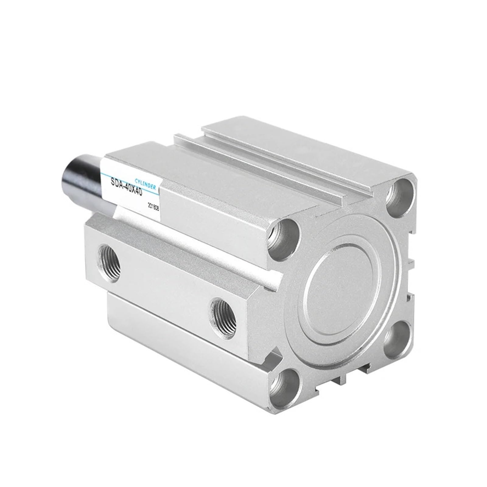 Vérin pneumatique Série SDA Vérin pneumatique Compact 12 16 20 25 32 40 50 63 80 mm alésage à 5 10 15 20 25 30 35 40 45 50 mm Course(Stroke 40mm,Bore 40mm)