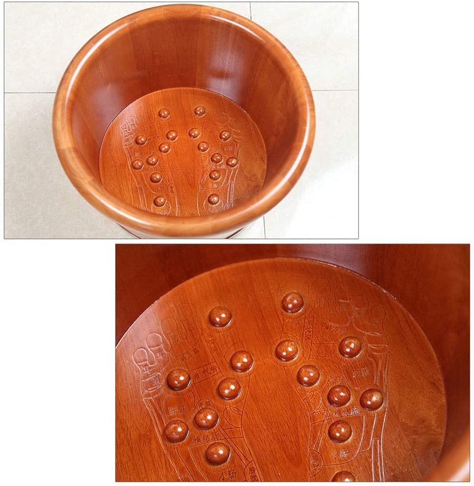 Tina de madera sólida para Spa de Pies Katzowen miniatura 3