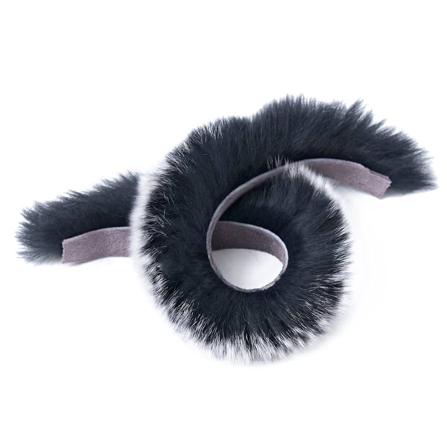 One Pair Archery Bow String Silencers Silencer Bowstring Black