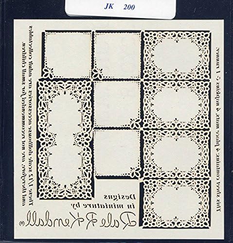 Dollhouse Miniature Jeannetta Kendall Placemats