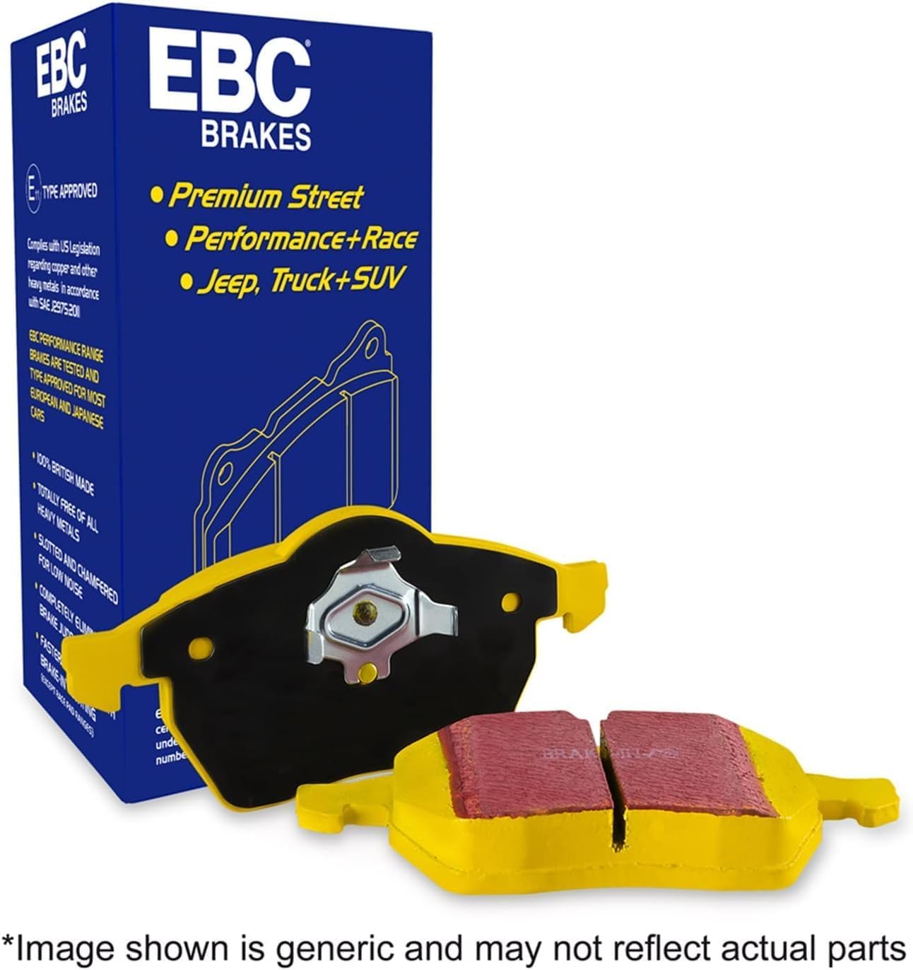 EBC Brakes DP4380R Brake Pad