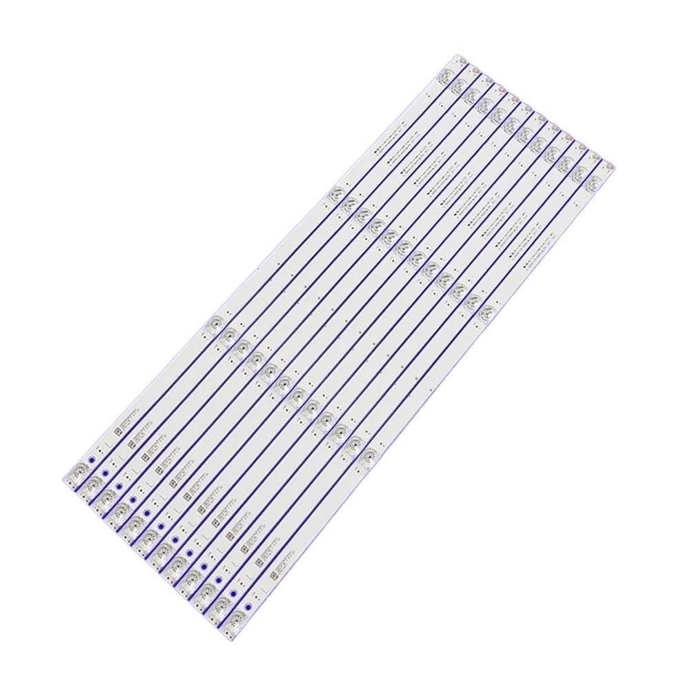 12 szt. Taśma LED 4 lampy do Sansui Smx65e1uad