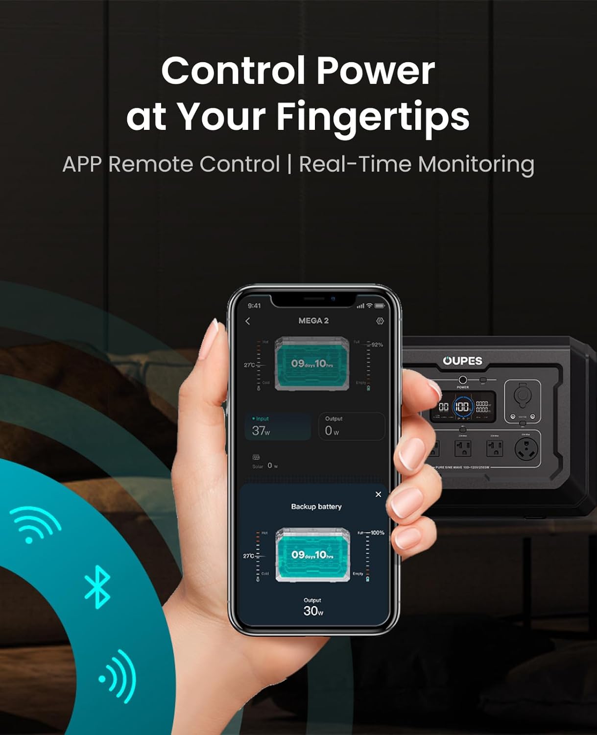 OUPES Mega 2 APP Remote Control