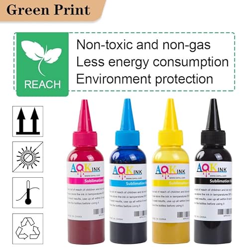 Tinta de sublimação de 400 ml para impressoras a jato de tinta Epson ET-2760 2720 4800 2803 15000 WF