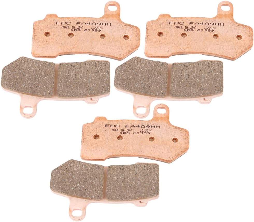 EBC Brakes EBPCK1027 Complete Double-H Sintered Brake Pad Change Kit