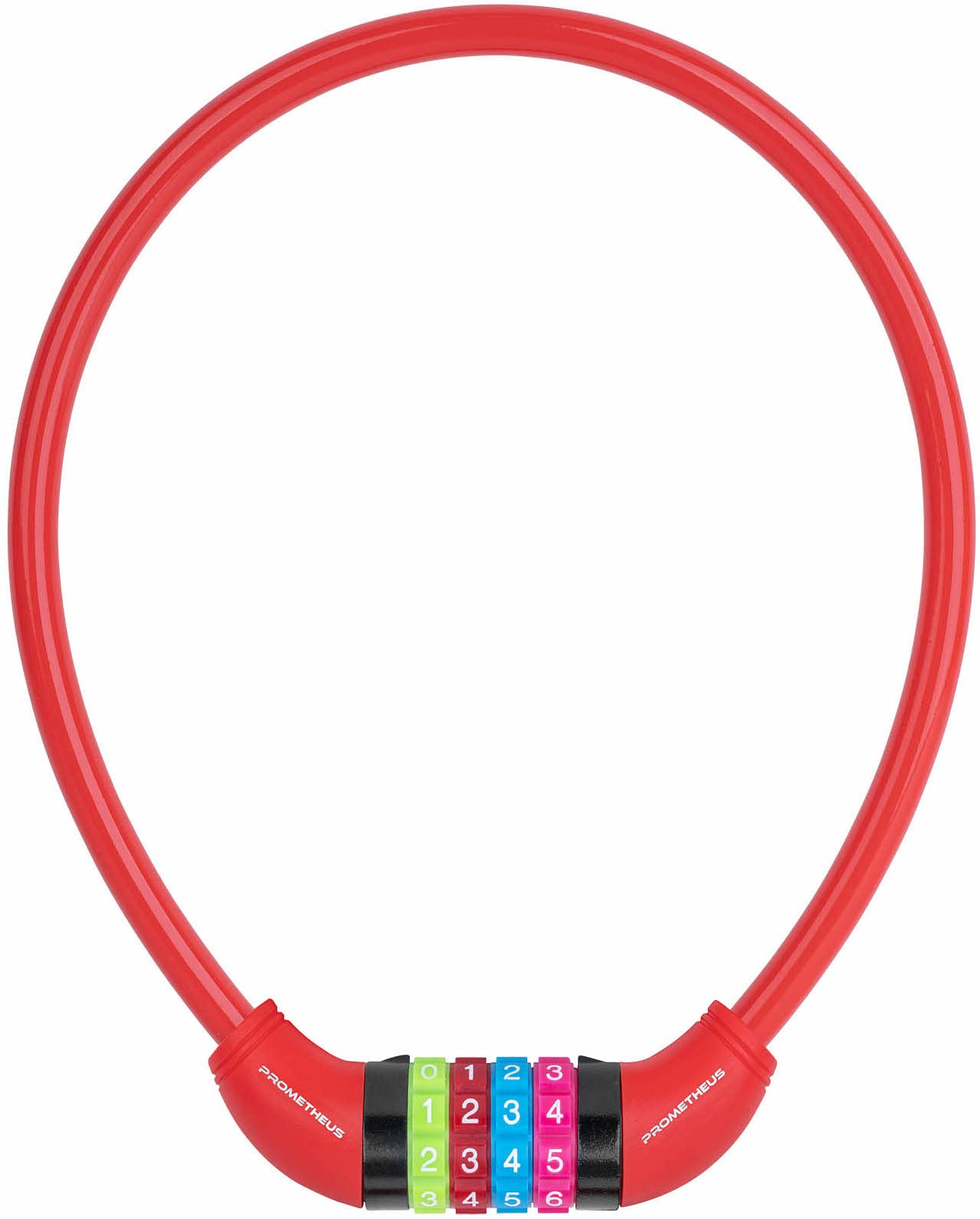 Antivol Vélo Enfant Probock - Cadenas à Code 4 Chiffres - Cable 10mm X 65cm