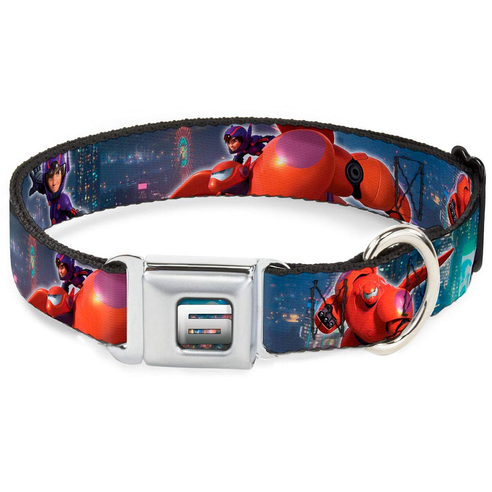 Collier de chien San Fransokyo Skyline Buckle Down 15,2cm pour animal de compagnie