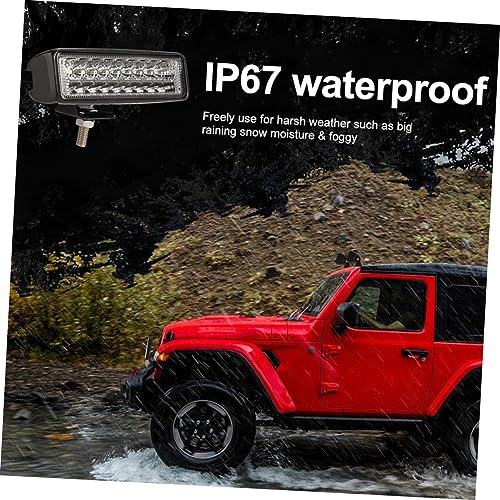 Adorainbow 6 Lâmpadas De Trabalho Para Carros Lâmpada Para Carro Substituição De Luz LED Luz Traseir